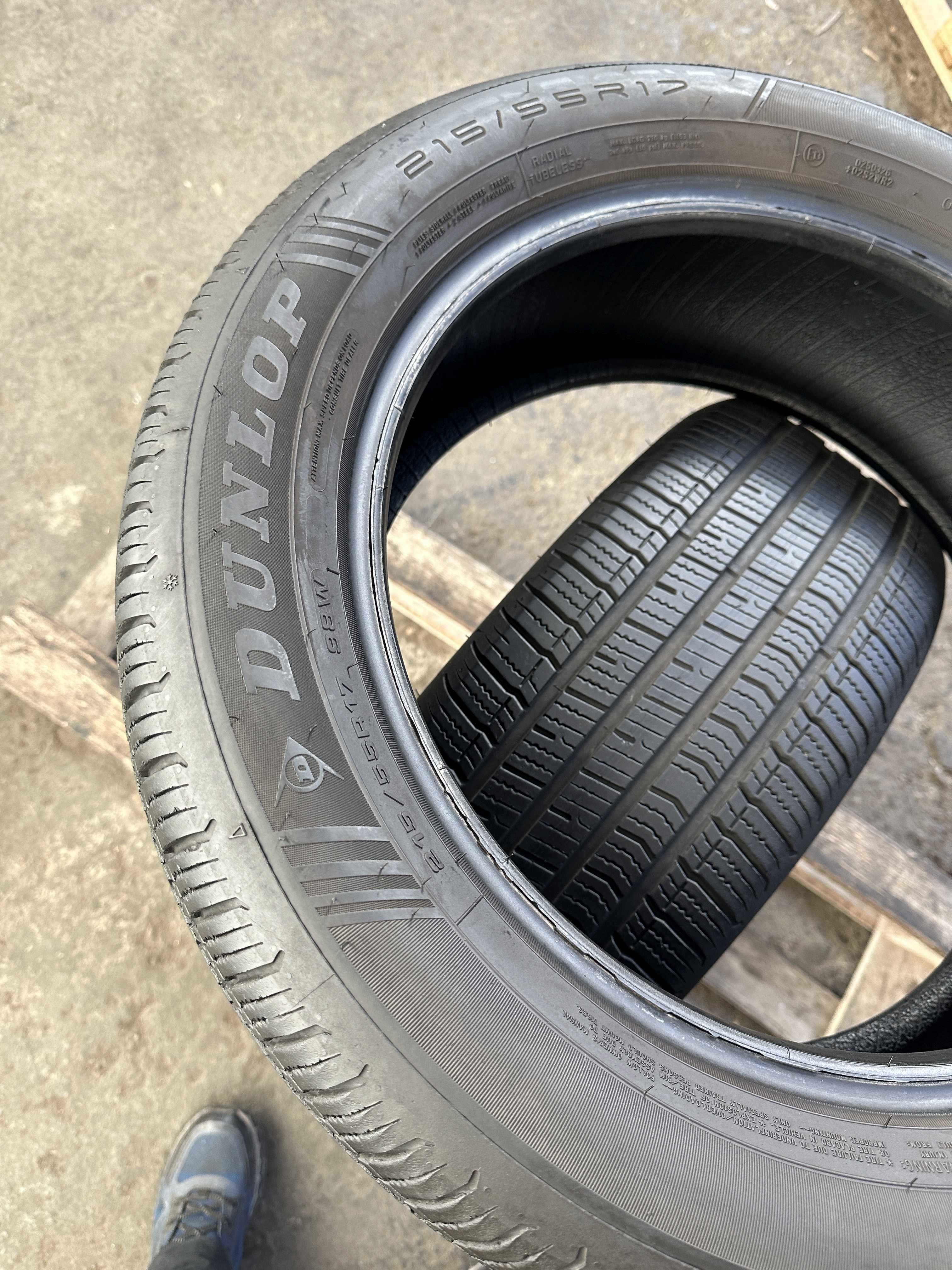 SET 2 Anvelope All Season 215/55 R17 98W DUNLOP Sport Allseason - M+S
