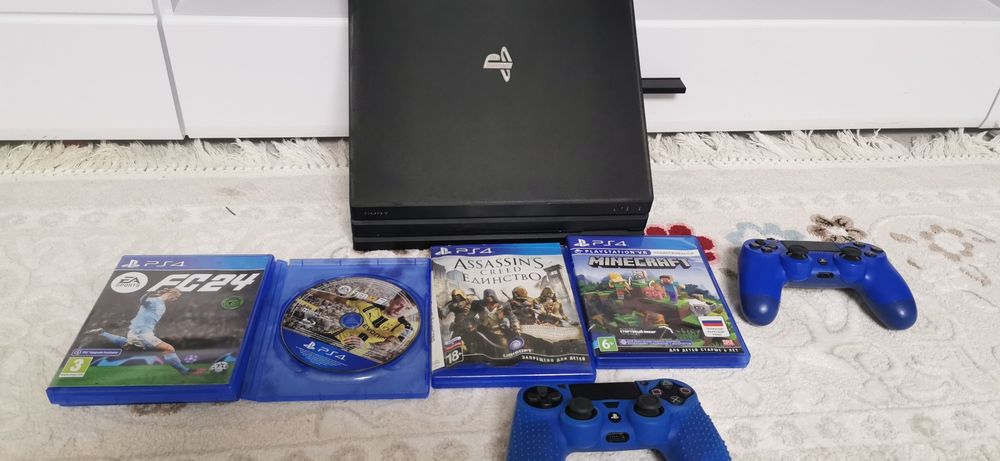 Sony playstation 4pro + vr очки