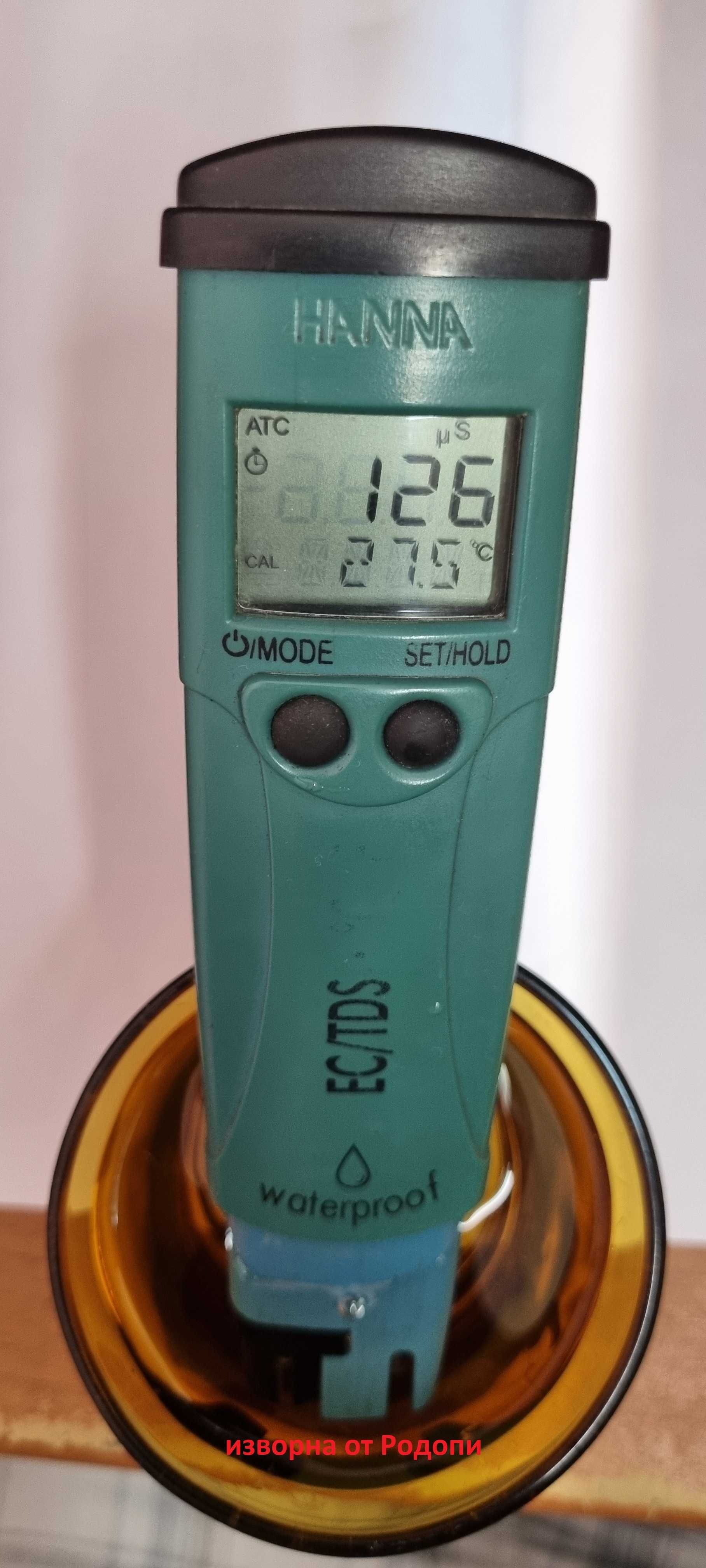 Тестер за качество на водата EC/TDS/Temperature Tester