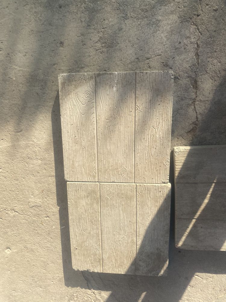 Dale din beton de 40/40/5cm