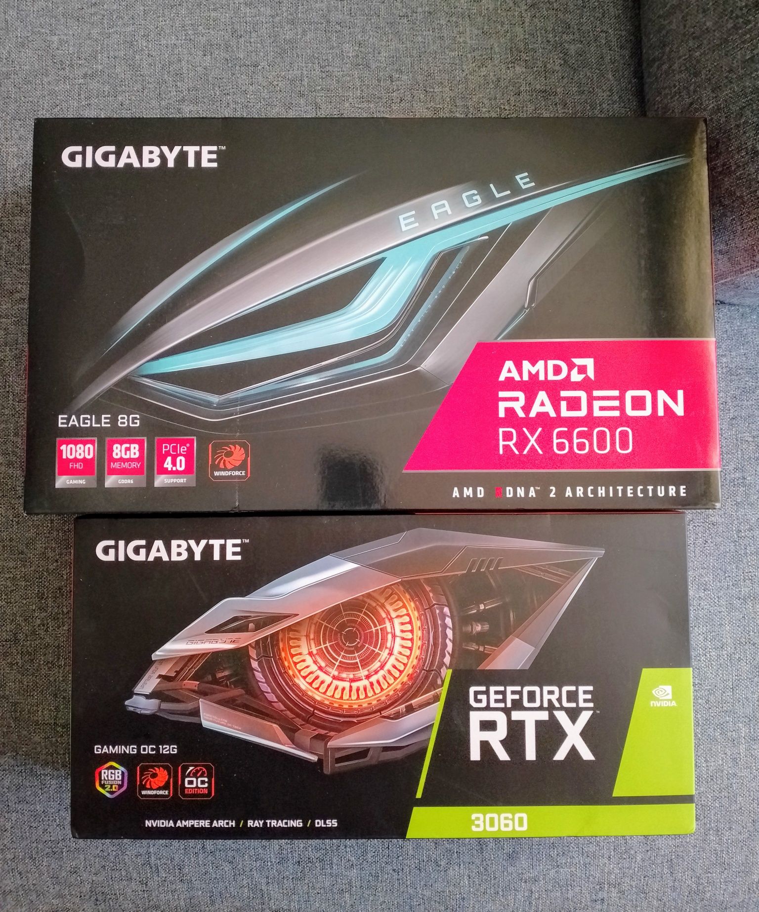 GIGABYTE Geforce RTX 3060 12GB.   Noua