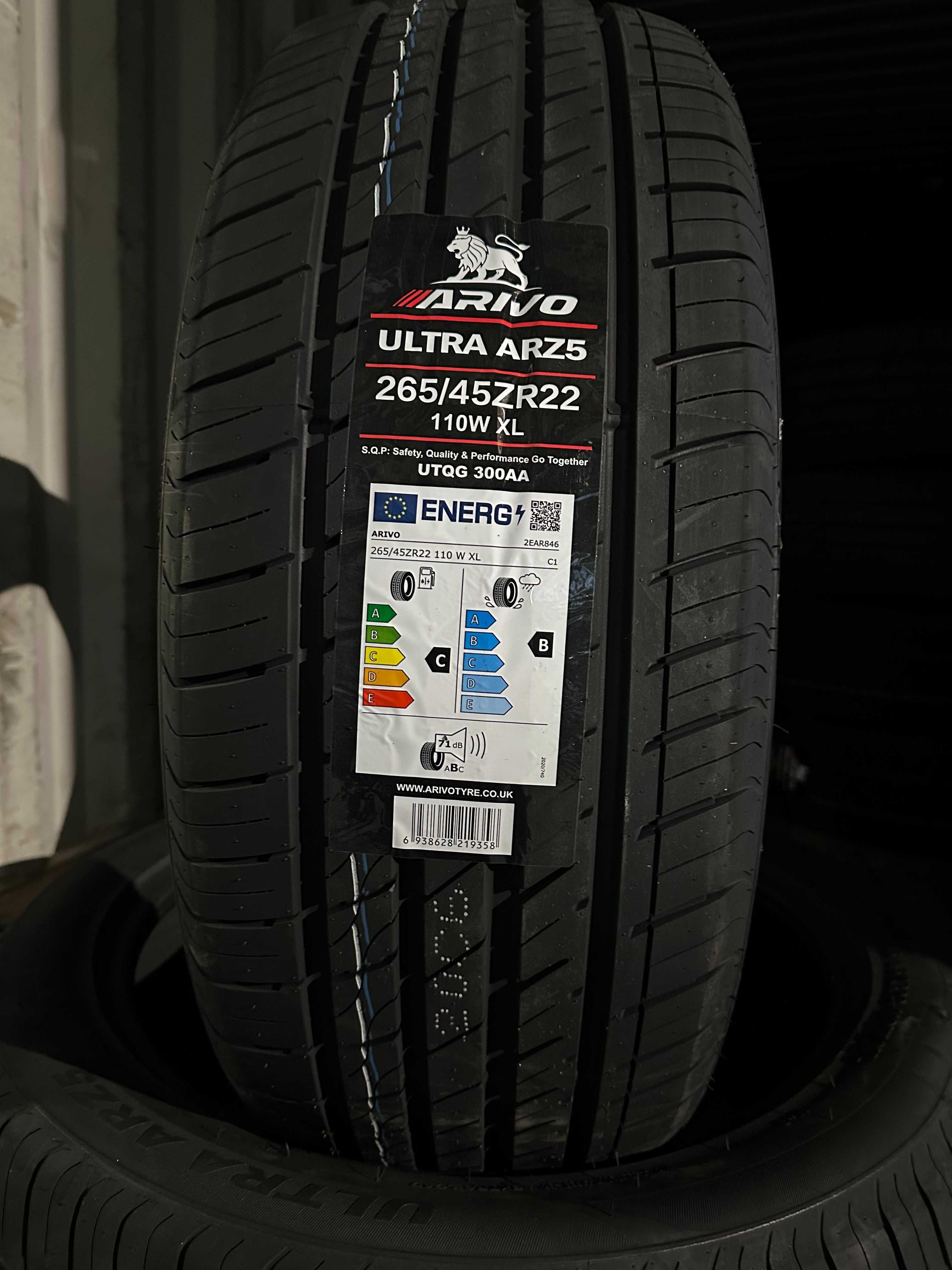 Нови летни гуми ARIVO ULTRA ARZ5 265/45R22 110W XL НОВ DOT