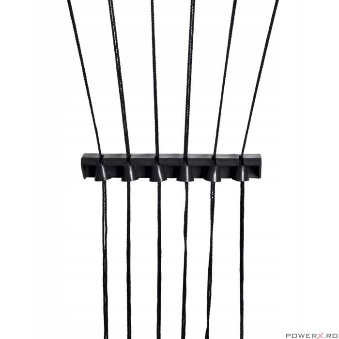 Uscator rufe de tavan, 6x180 cm, negru, Sepio