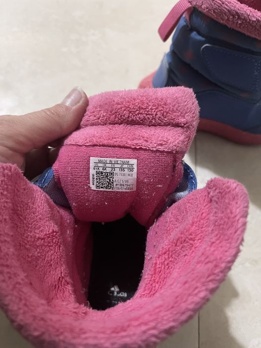 Ghete iarna Adidas Frozen marime 23