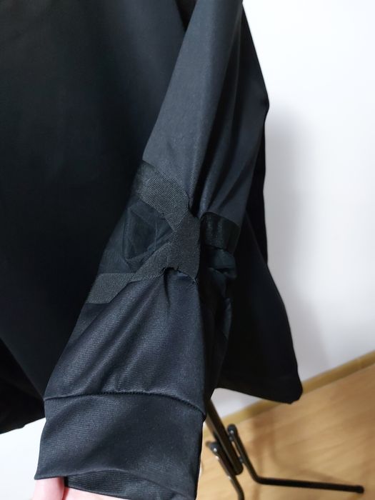 Pulover subțire cu mânecă 3/4 bpc Bonprix, culoare negru (M/L)