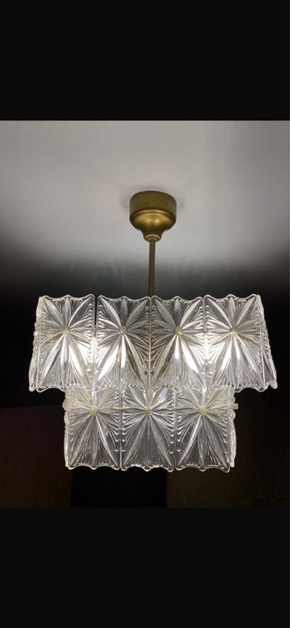 Люстра Советская хрустальная люстра