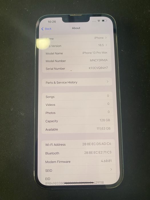 Iphone 13 Pro Max 128GB ID-xxl2592