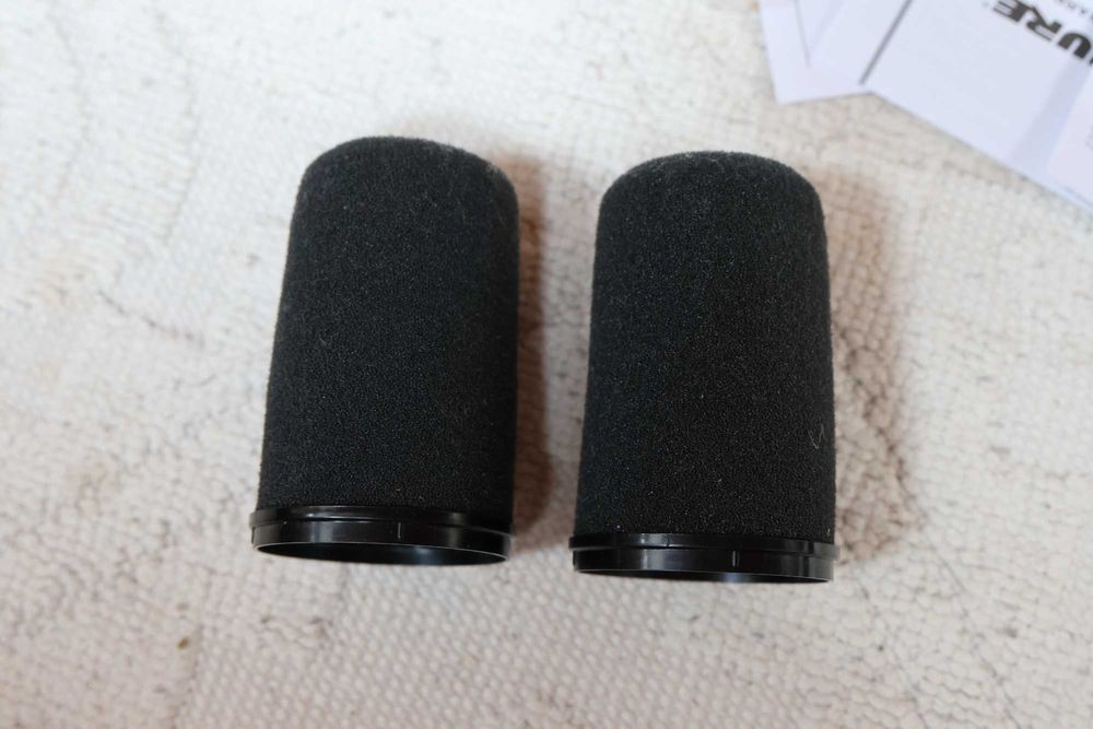 Ветробрани Shure RK345 Black 2 бр. за микрофоните SM7A и SM7B