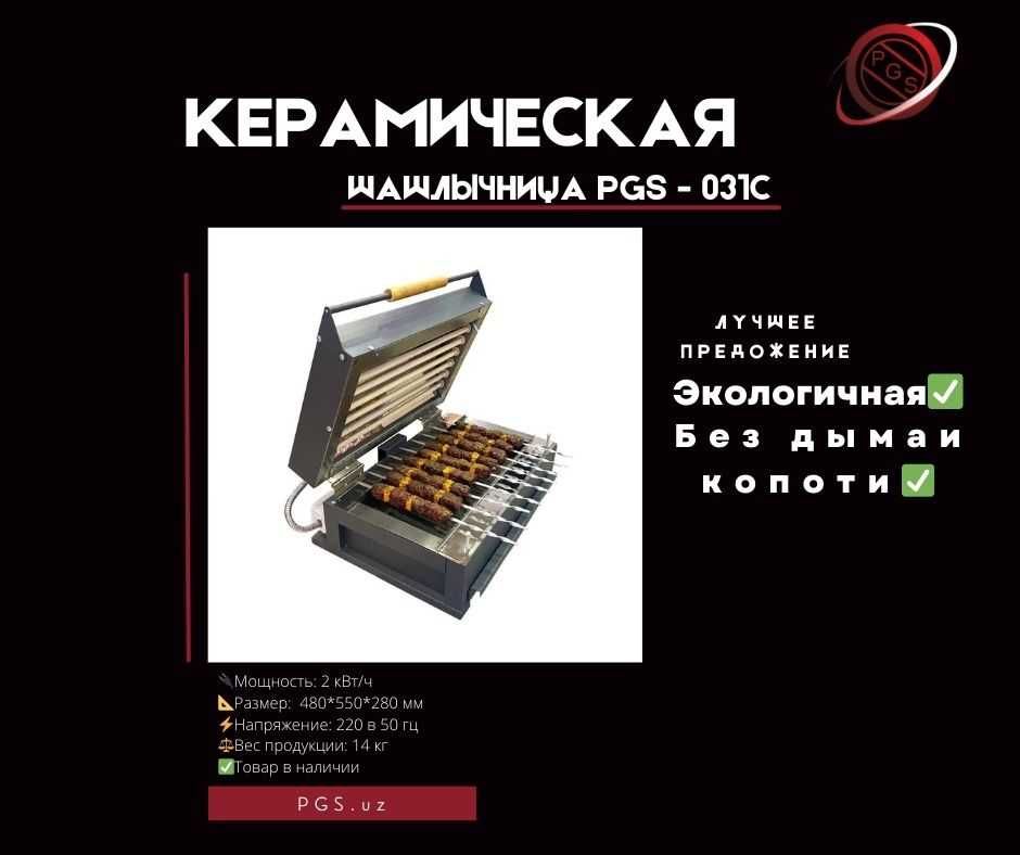 Электро шашлычница PGS