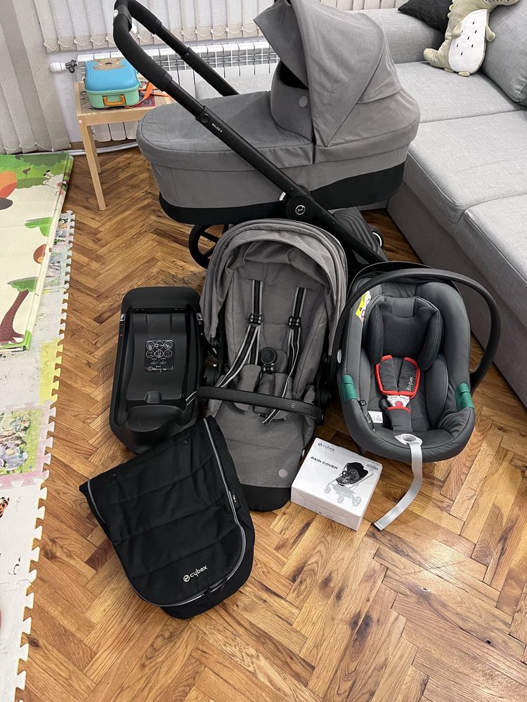 Бебешка количка Cybex Balios S Lux 3в1 с аксесоари
