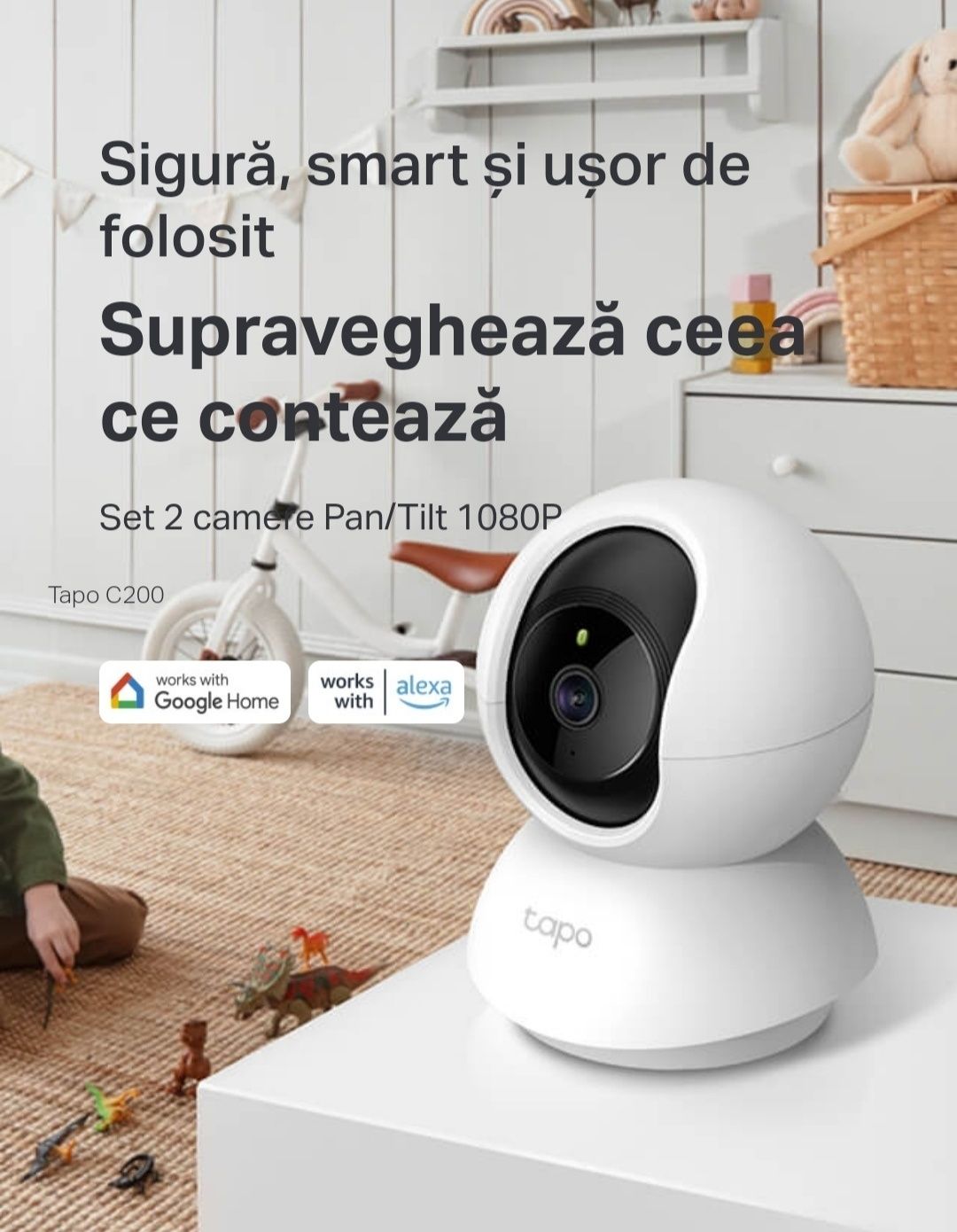 Camera wifi Tapo C200 noua