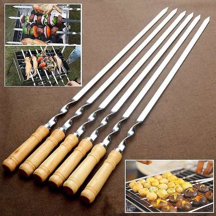 ace pentru gratar frigarui 75cm camping Tepusa gratar carne