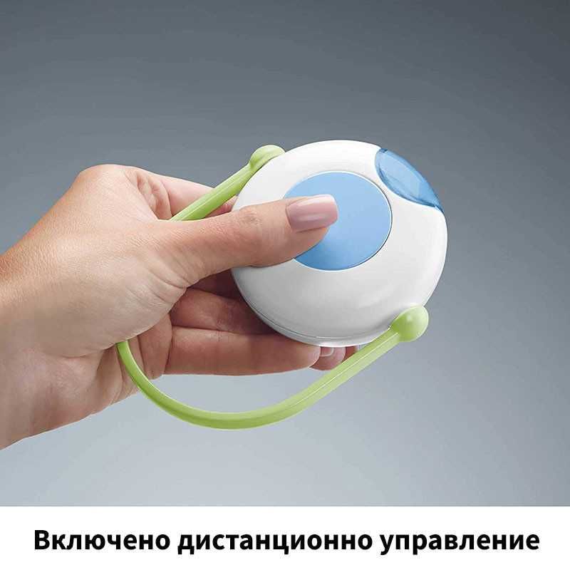 Плюшено мече 50 см., Fisher Price Музикална въртележка - проектор 3 в1