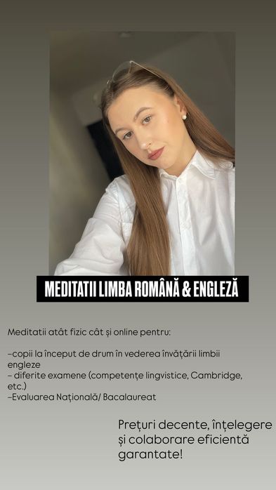Ofer meditații limba engleză/limba română