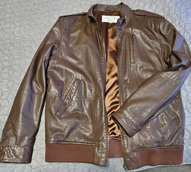 мъжко кожено яке