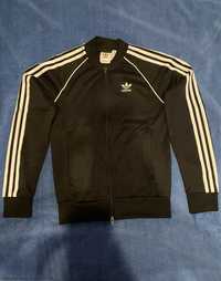 Bluză de trening neagra Adidas