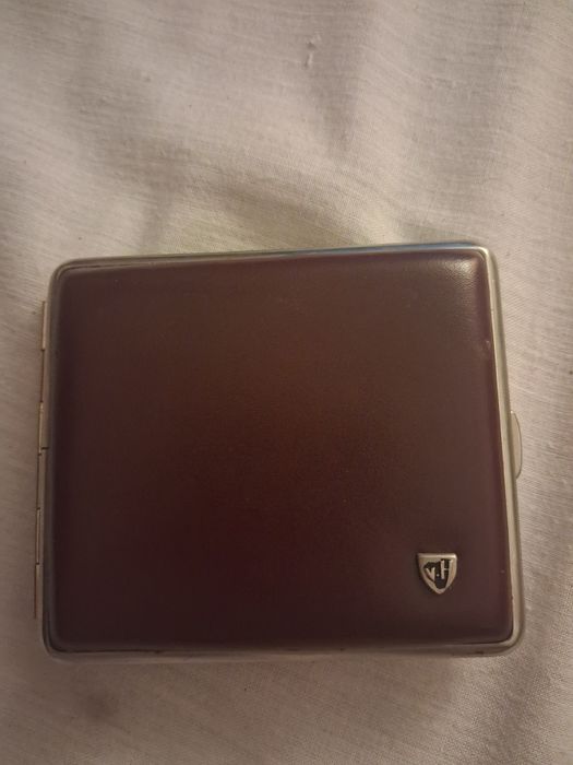 Lot tabachere vinteage piele