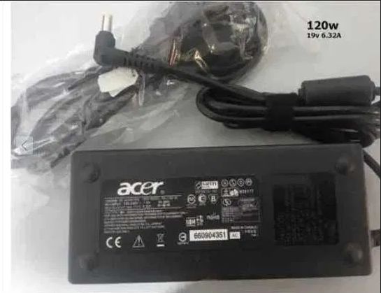 на ноутбук Acer 120W мощность - зарядка блок питания