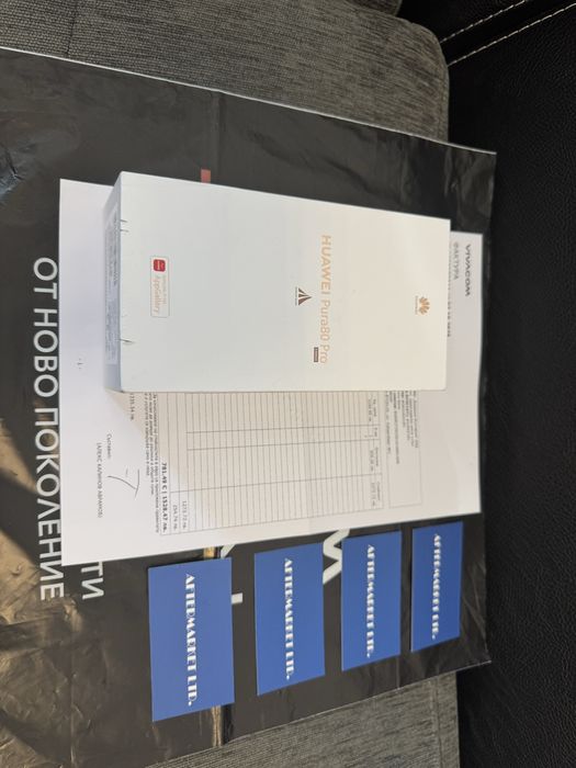 КАТО НОВ 512GB Huawei Pura 80 Pro Гаранция Vivacom до 2027 г. White