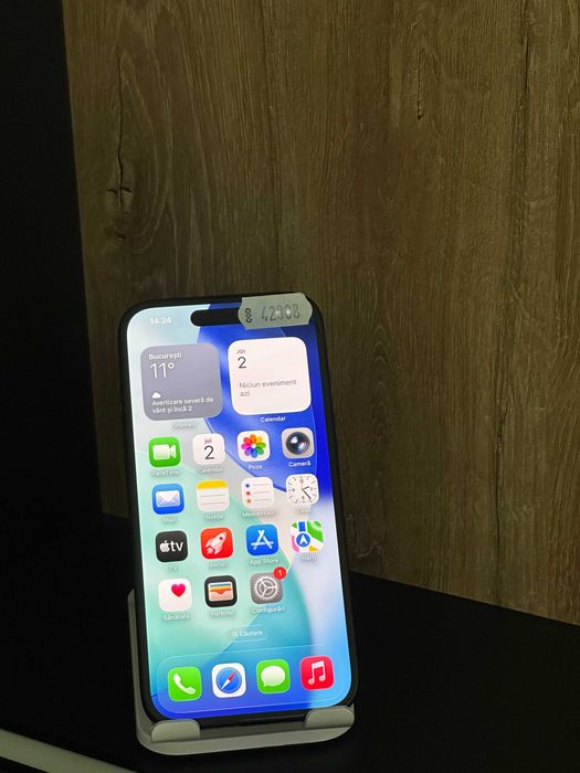 Garantie 24 luni CashBox Iphone 15 128GB bat:94%