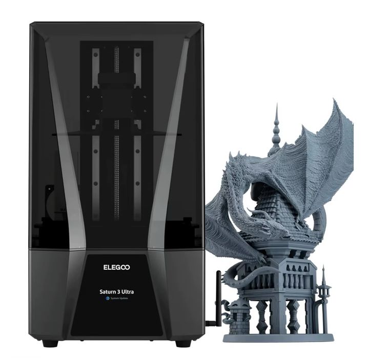 Elegoo Saturn 3 Ultra 12k. Новые, запечатанные. Yangi.