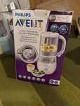 Aparat gatite cu abur philips avent 4 in 1 + caserole depozitare