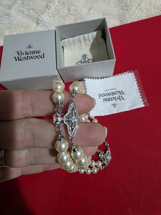 Set colier bratara perle Vivienne Westwood