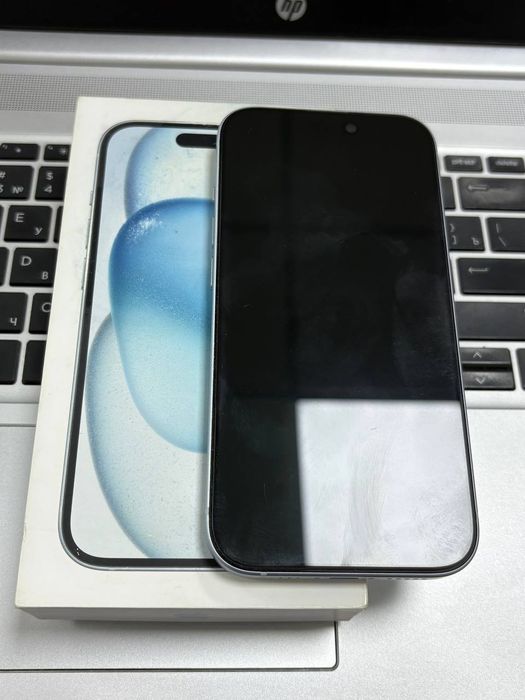 iPhone 15 blue mentol 100%