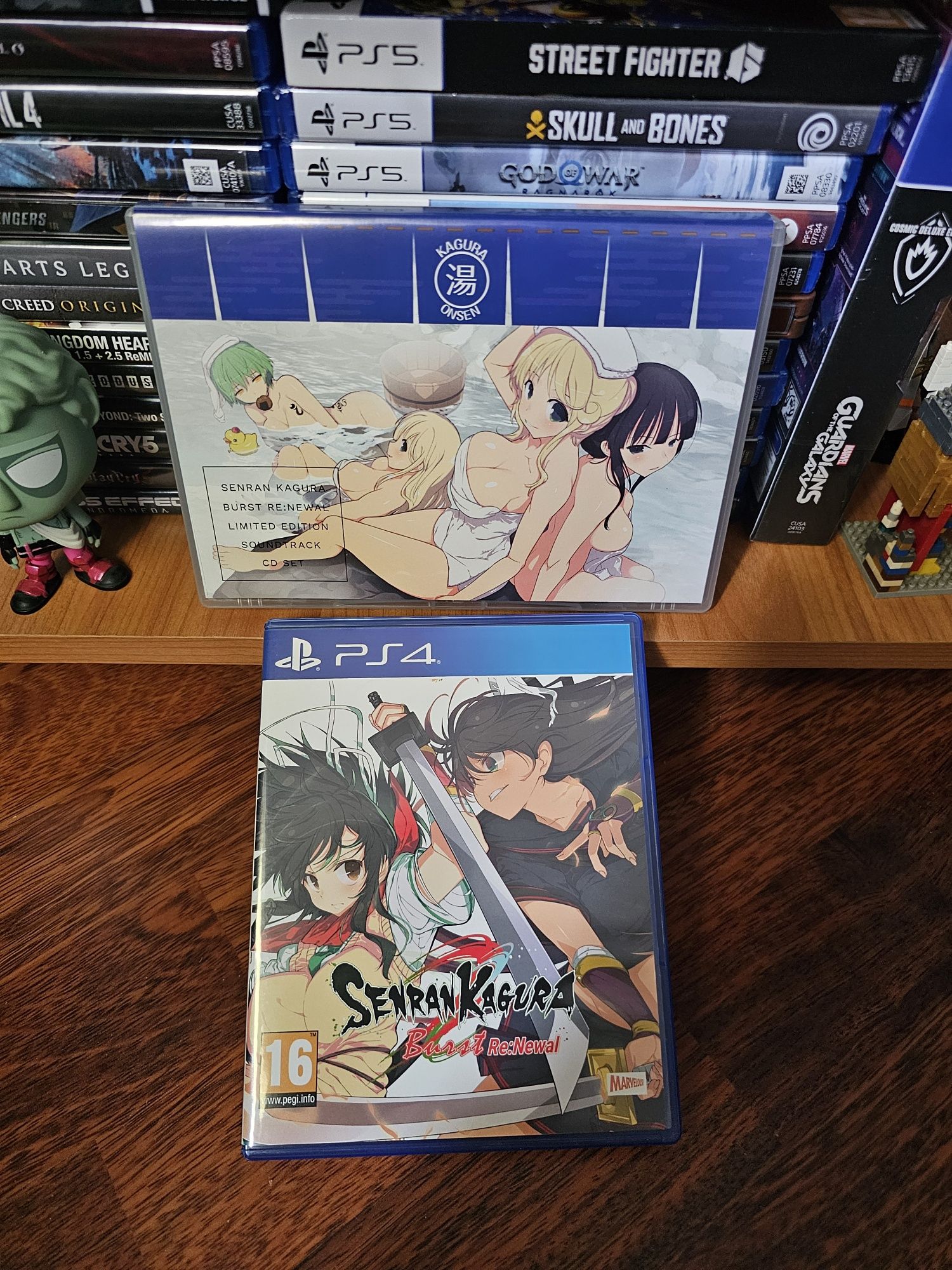 Senran kagura burst re newal + soundtrack joc ps4