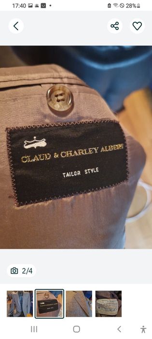 Sacou made în Italy,brand Corneliani