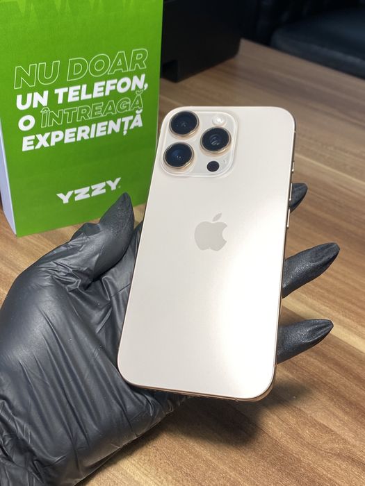 iPhone 16 Pro / 128 GB / Sănătate baterie 91% / Foarte bun