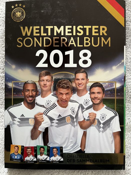 Album cartonase fotbal Germania 2018 complet