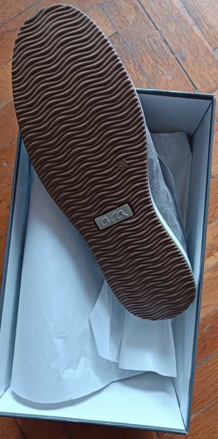 ARA Genua Beige 24, ниски обувки, тип "мокасини" с подвижна стелка