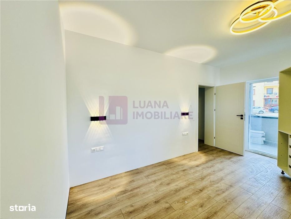 Apartament 2 camere | gradina 23 mp + logie | incalzire pardoseala | f