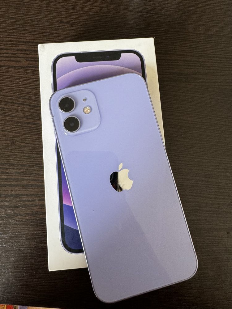 Iphone 12 фиолетовый 128 гб