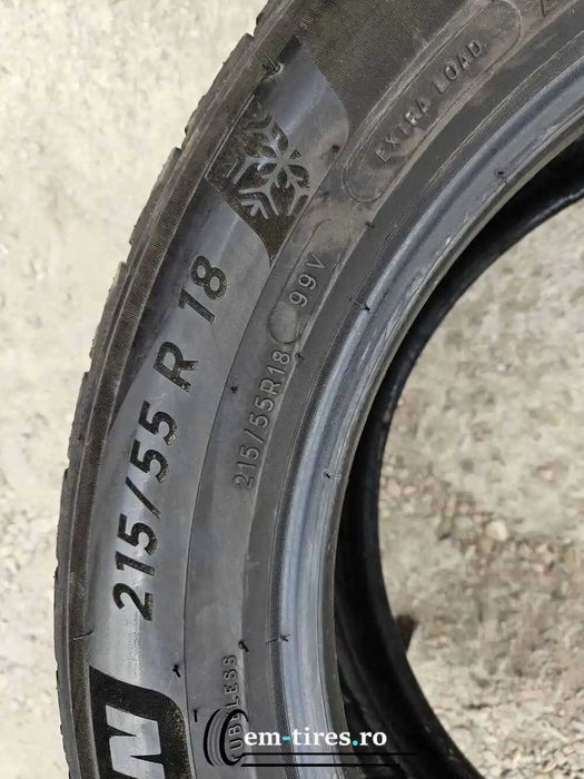 SET 2 Anvelope Iarna 215/55 R18 MICHELIN Pilot Alpin 5 99V