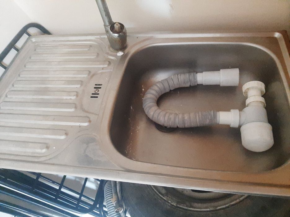 Мойка для кухни с гофры