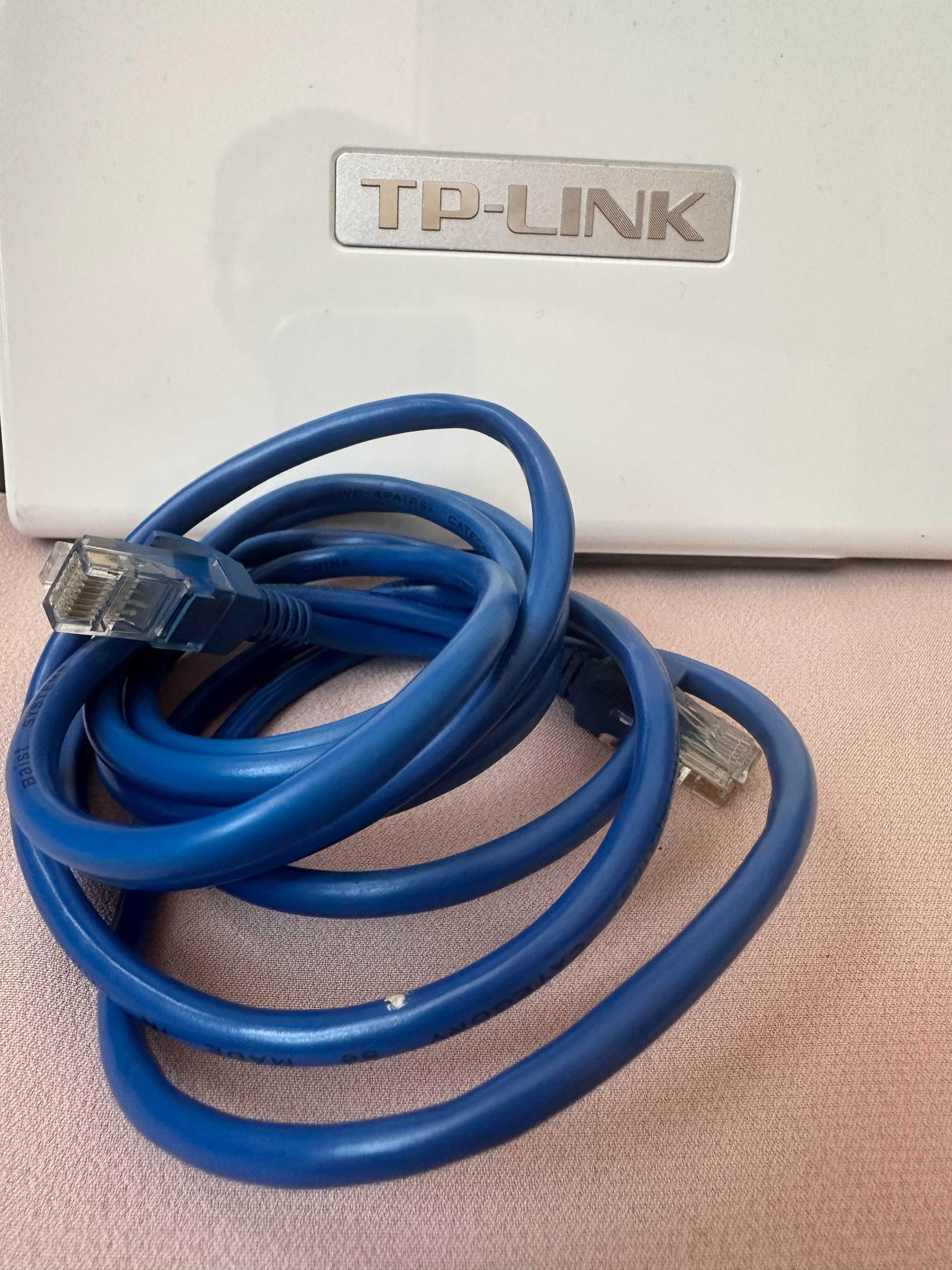 TP-LINK безжичен рутер за WiFi с WPS бутон за сигурна връзка - намален
