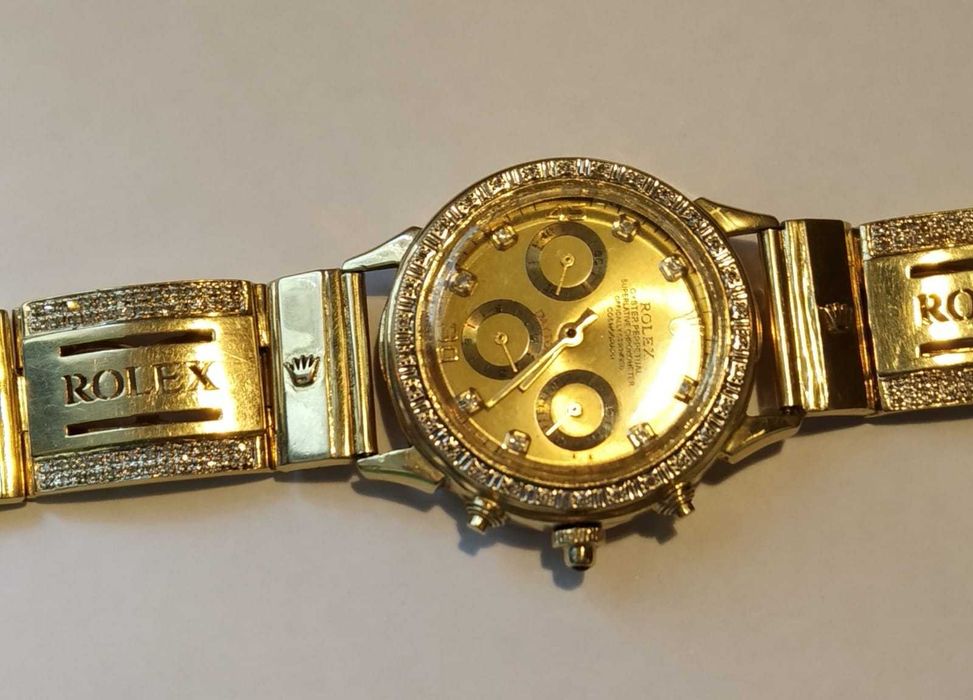 Золотые часы ROLEX