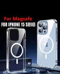 iPhone 15 - Husa MagSafe Transparenta