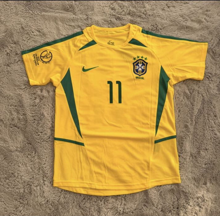 Tricou de fotbal Nike - Brazilia World Cup 2002 - RONALDO