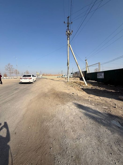 Продается земельный участок, Новый Ташкент в доль дороги первая линия