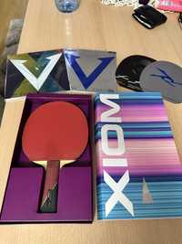 Хилка за тенис на маса Xiom Stradivarius с гуми Xiom Vega X и Europe