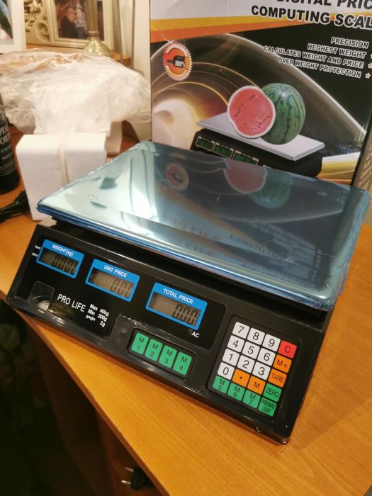 Cântar electronic pentru piață s-au gospodarie. Nou