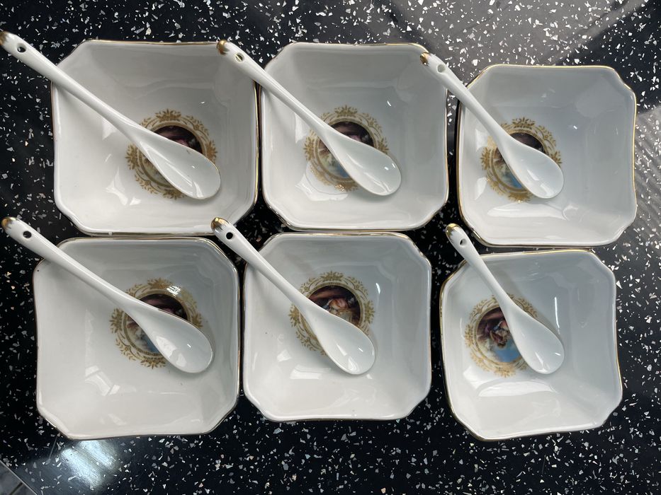 Set serviciu desert portelan