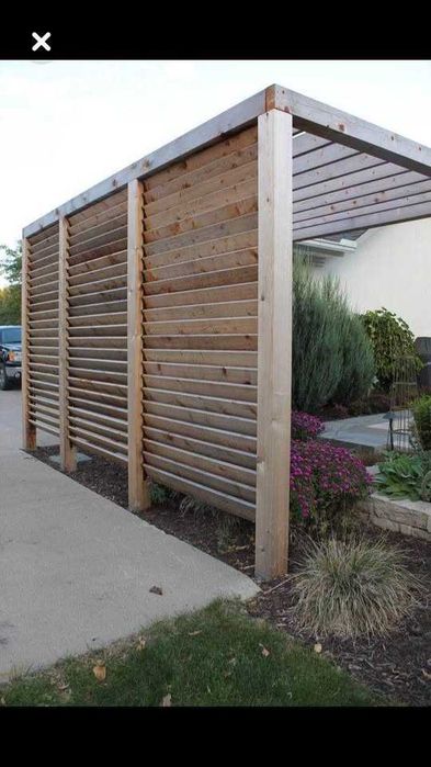 Pergole,podele,scari din lemn.