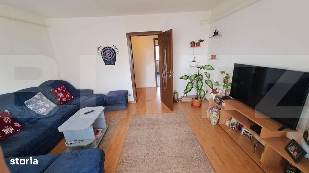 Apartament cu 4 camere, 2 bai, 2 balcoane, Miorita, spatios si luminos
