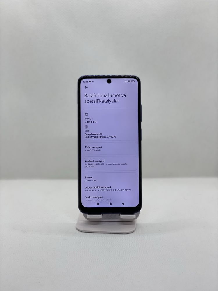 Redmi 11 holatlari tinniq