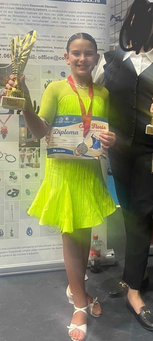 Rochiță dans sportiv debutanți 8-10 ani