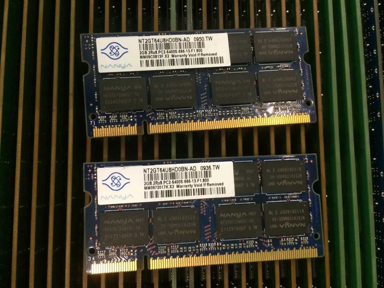 Nanya DDR2 SO-DIMM 2 Gb 800 для ноутов